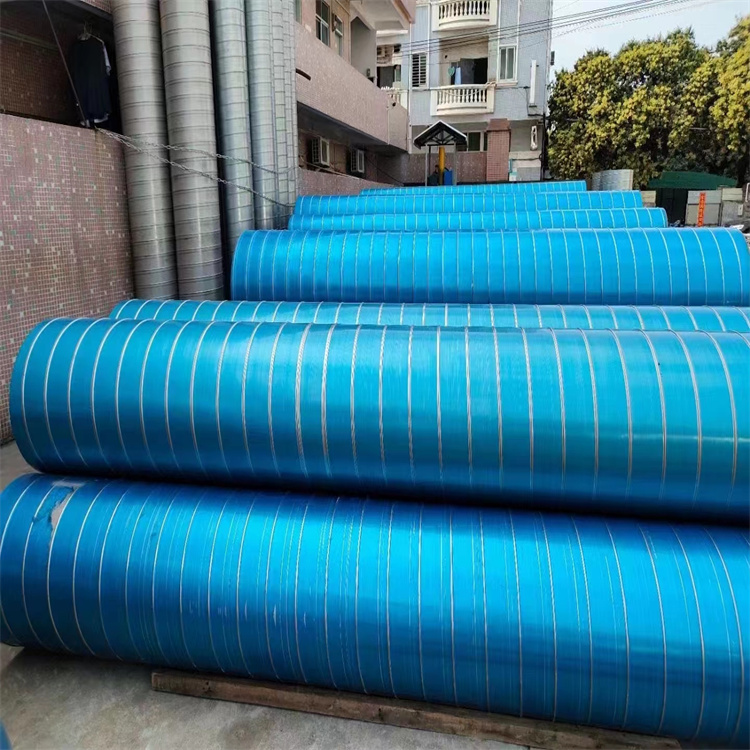 深圳通風管道加工廠家承接車間廢氣螺旋風管（guǎn）加工 除塵螺旋風管安裝