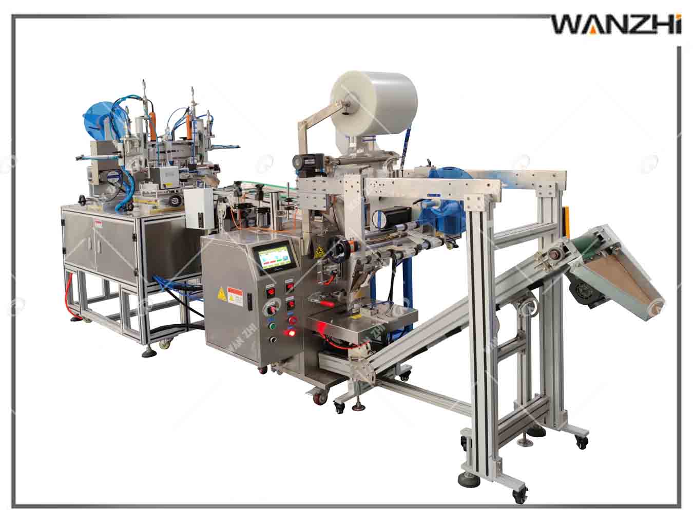 自動組裝貼標機廠家,貼標裝袋封口包（bāo）裝（zhuāng）生（shēng）產線,自動組裝貼標設備