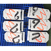 保溫袋魔術貼貼標機--客戶現場案例