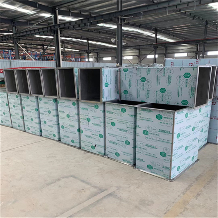 不鏽鋼（gāng）風管廠家承（chéng）接304不鏽鋼滿焊風管加工製作