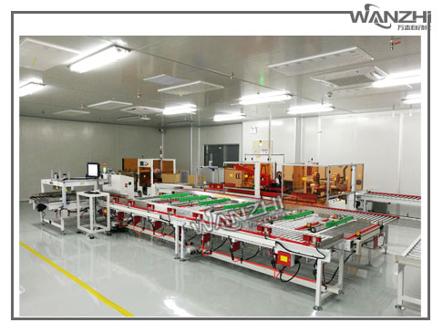 物（wù）流行業打包貼標產線,自動產線,包裝機,實時（shí）打印貼標機,貼標機,自動化設備,自動化產線