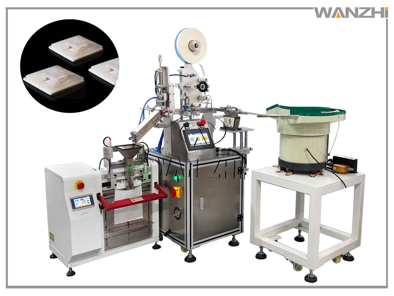 自動貼膠機,自（zì）動分料覆（fù）膠包袋機,貼膠機,貼膠（jiāo）帶機